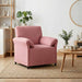 1-Zits Bank Roze 88 x 83 x 95 cm Fluweel