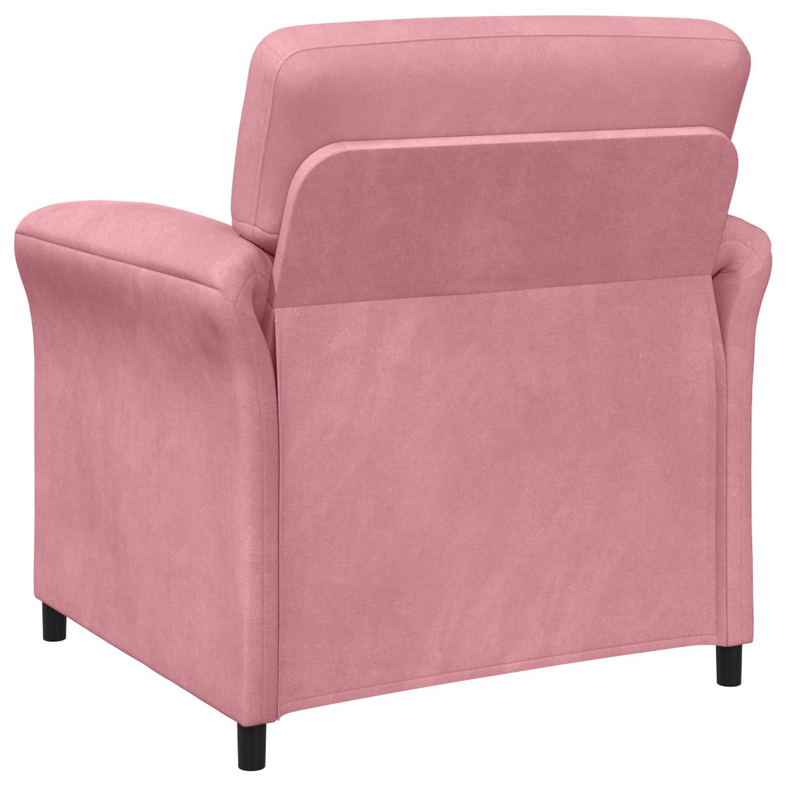 1-Zits Bank Roze 88 x 83 x 95 cm Fluweel