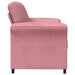 1-Zits Bank Roze 88 x 83 x 95 cm Fluweel