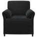 1-Zits Bank Zwart 88 x 83 x 95 cm Fluweel