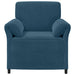 1-Zits Bank Blauw 88 x 83 x 95 cm Fluweel