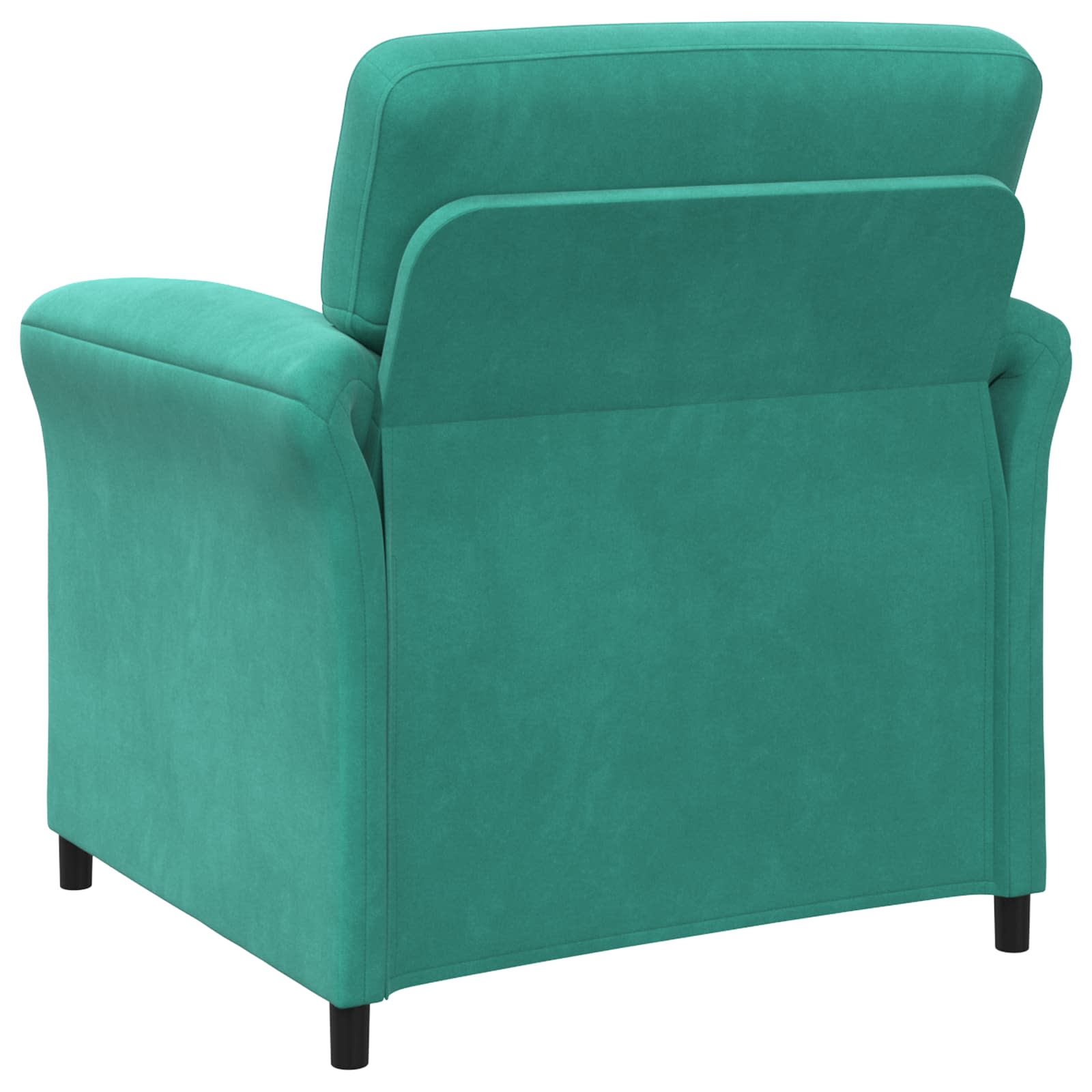 1-Zits Bank Turquoise 88 x 83 x 95 cm Fluweel