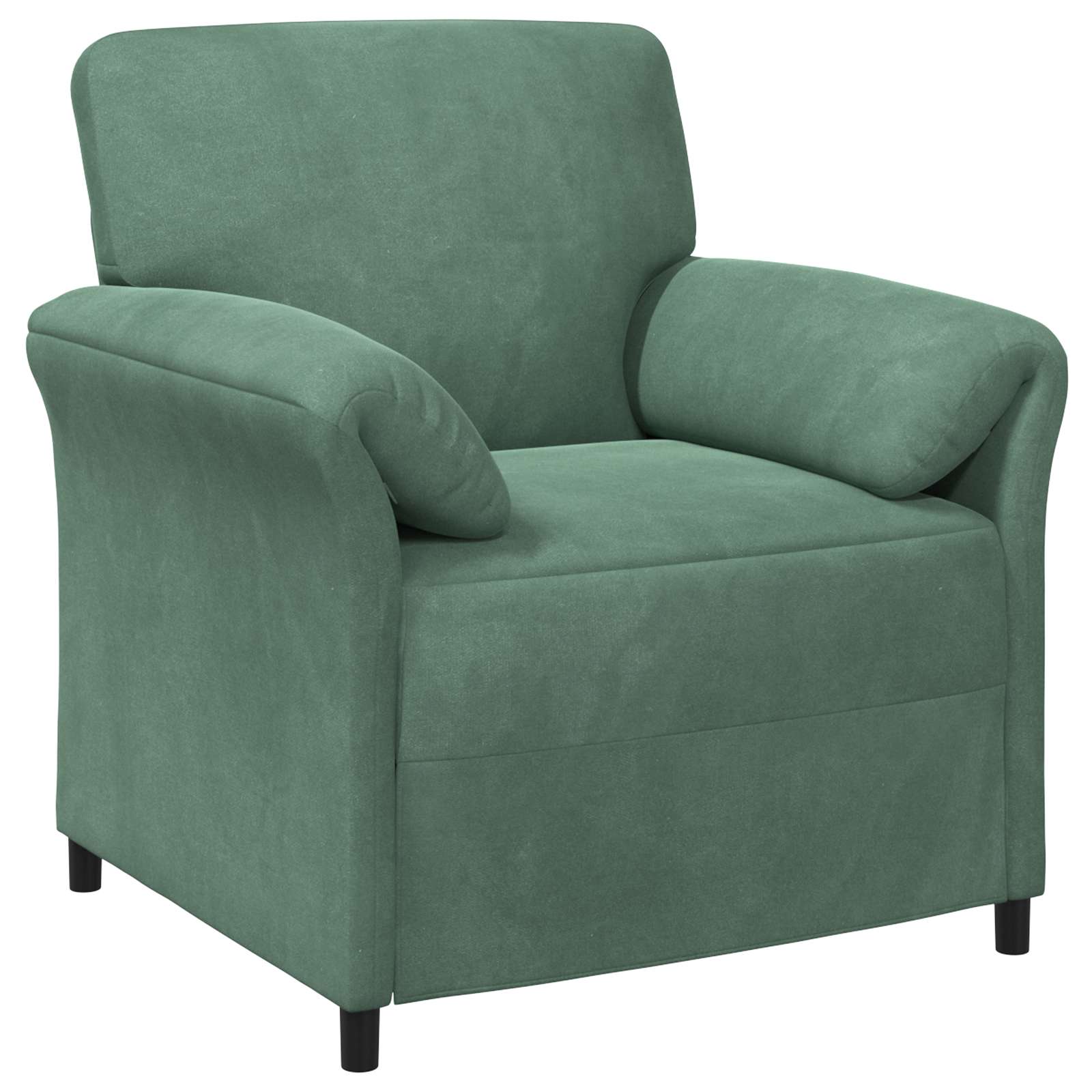 1-Zits Bank Zeegroen 88 x 83 x 95 cm Fluweel
