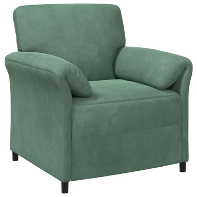 1-Zits Bank Zeegroen 88 x 83 x 95 cm Fluweel