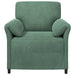 1-Zits Bank Zeegroen 88 x 83 x 95 cm Fluweel