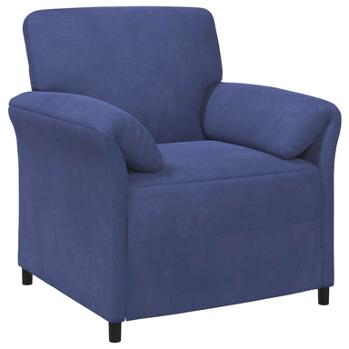 1-Zits Bank Politieblauw 88 x 83 x 95 cm Fluweel
