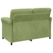 2-Zits Sofa Lichtgroen 138 x 83 x 95 cm Fluweel