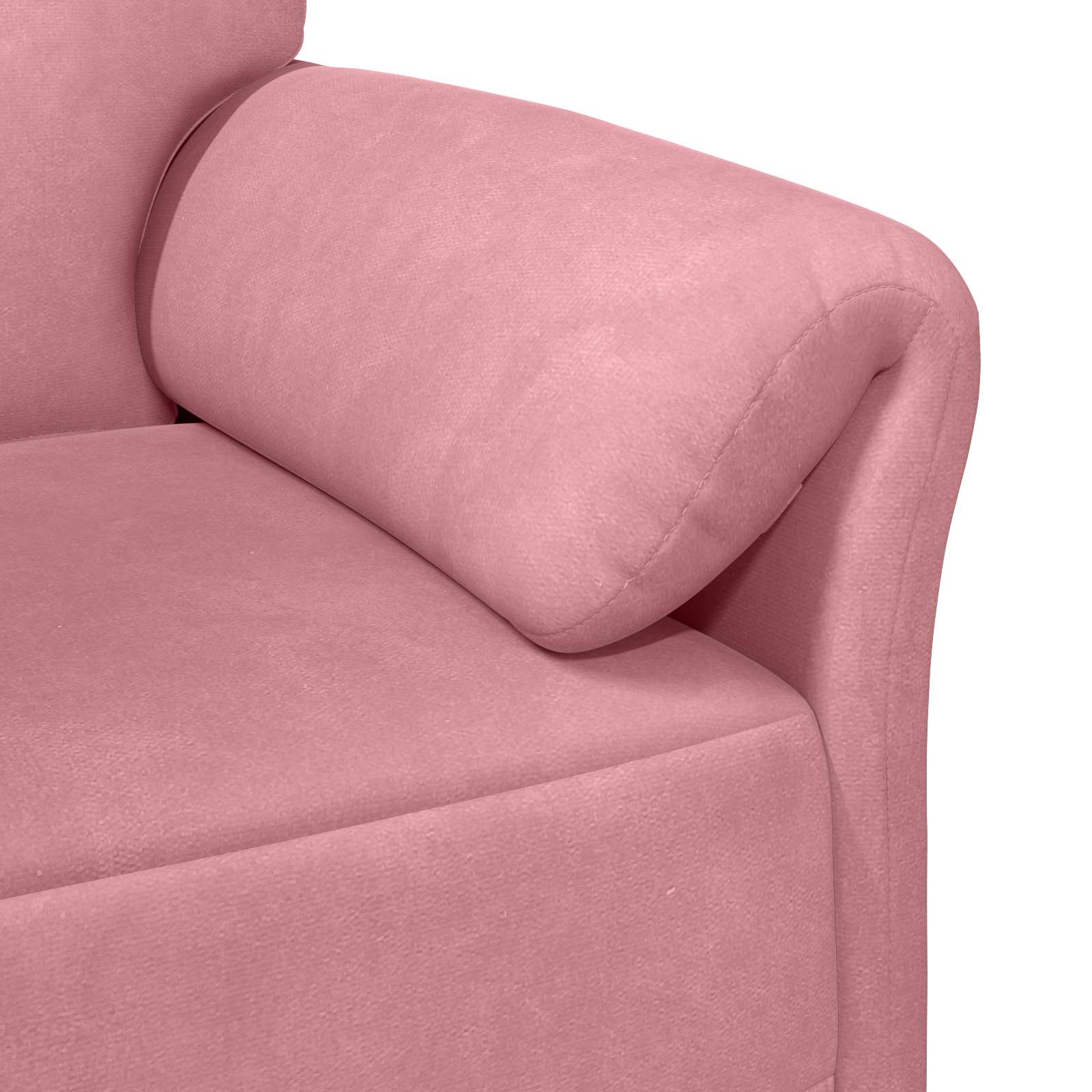 2-Zits Sofa Roze 138 x 83 x 95 cm Fluweel
