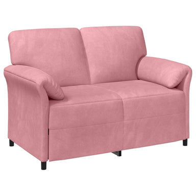 2-Zits Sofa Roze 138 x 83 x 95 cm Fluweel