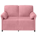 2-Zits Sofa Roze 138 x 83 x 95 cm Fluweel