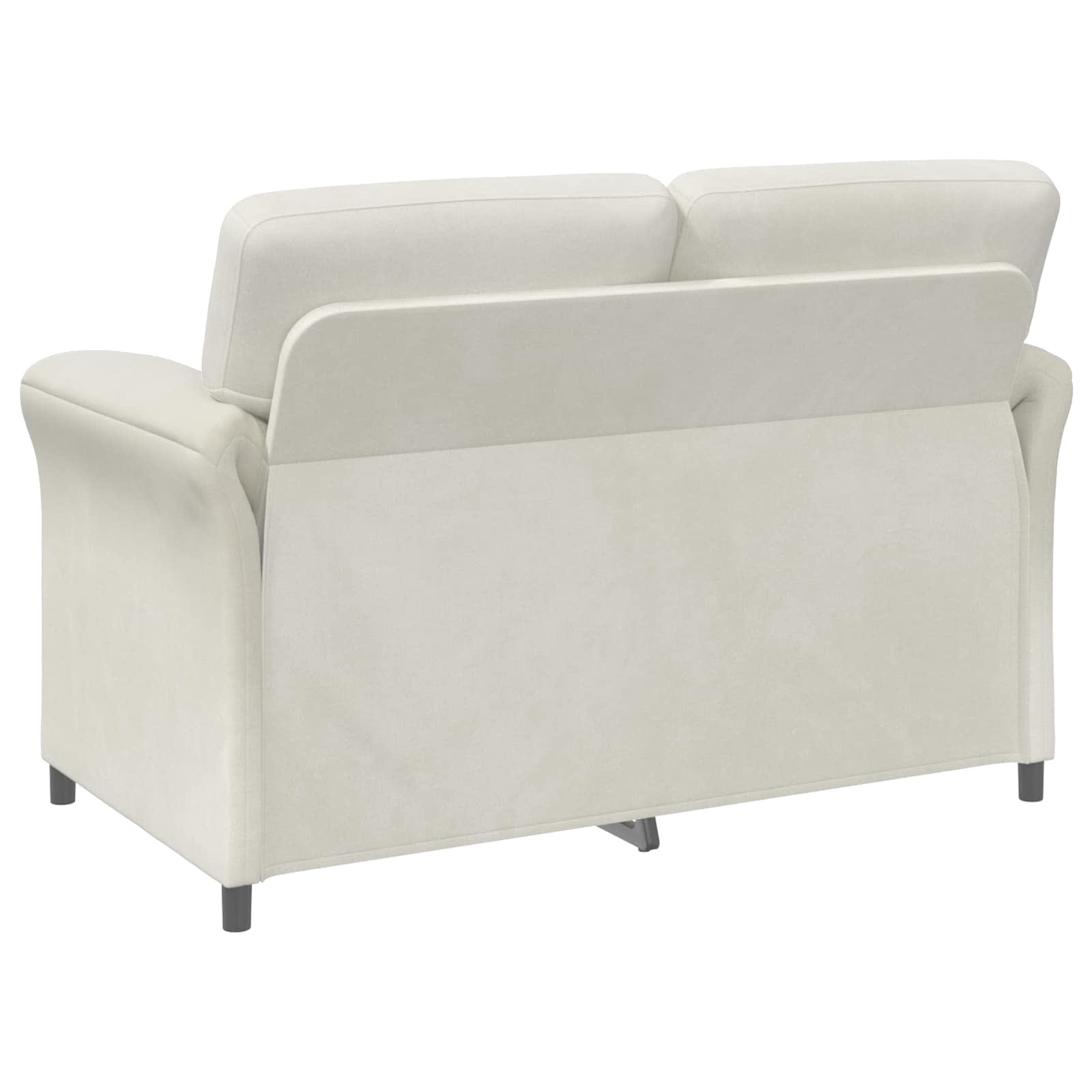 2-Zits Sofa Crèmekleurig 138 x 83 x 95 cm Fluweel