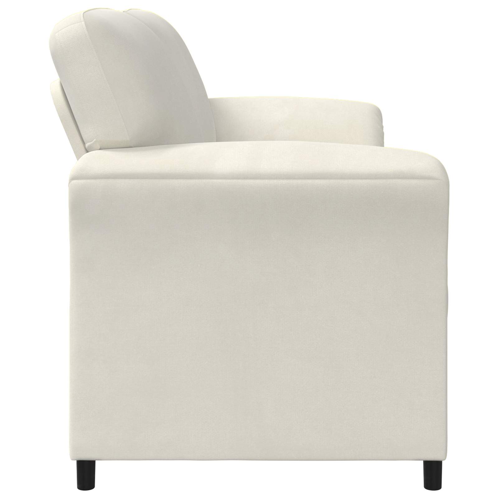2-Zits Sofa Crèmekleurig 138 x 83 x 95 cm Fluweel