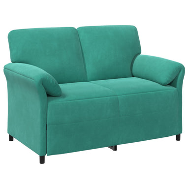 2-Zits Sofa Turquoise 138 x 83 x 95 cm Fluweel