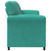 2-Zits Sofa Turquoise 138 x 83 x 95 cm Fluweel