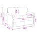 2-Zits Sofa Politieblauw 138 x 83 x 95 cm Fluweel