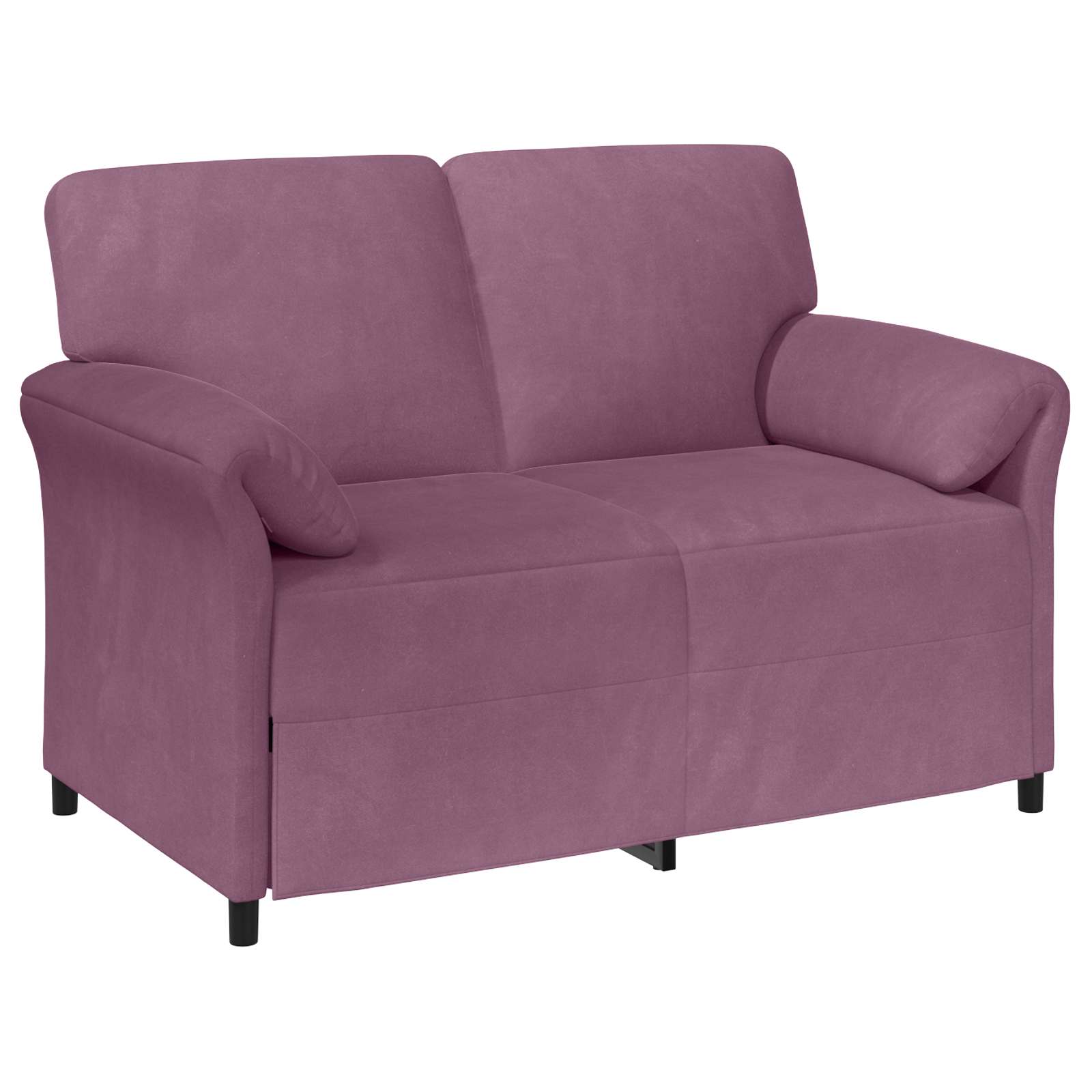 2-Zits Sofa Paars 138 x 83 x 95 cm Fluweel