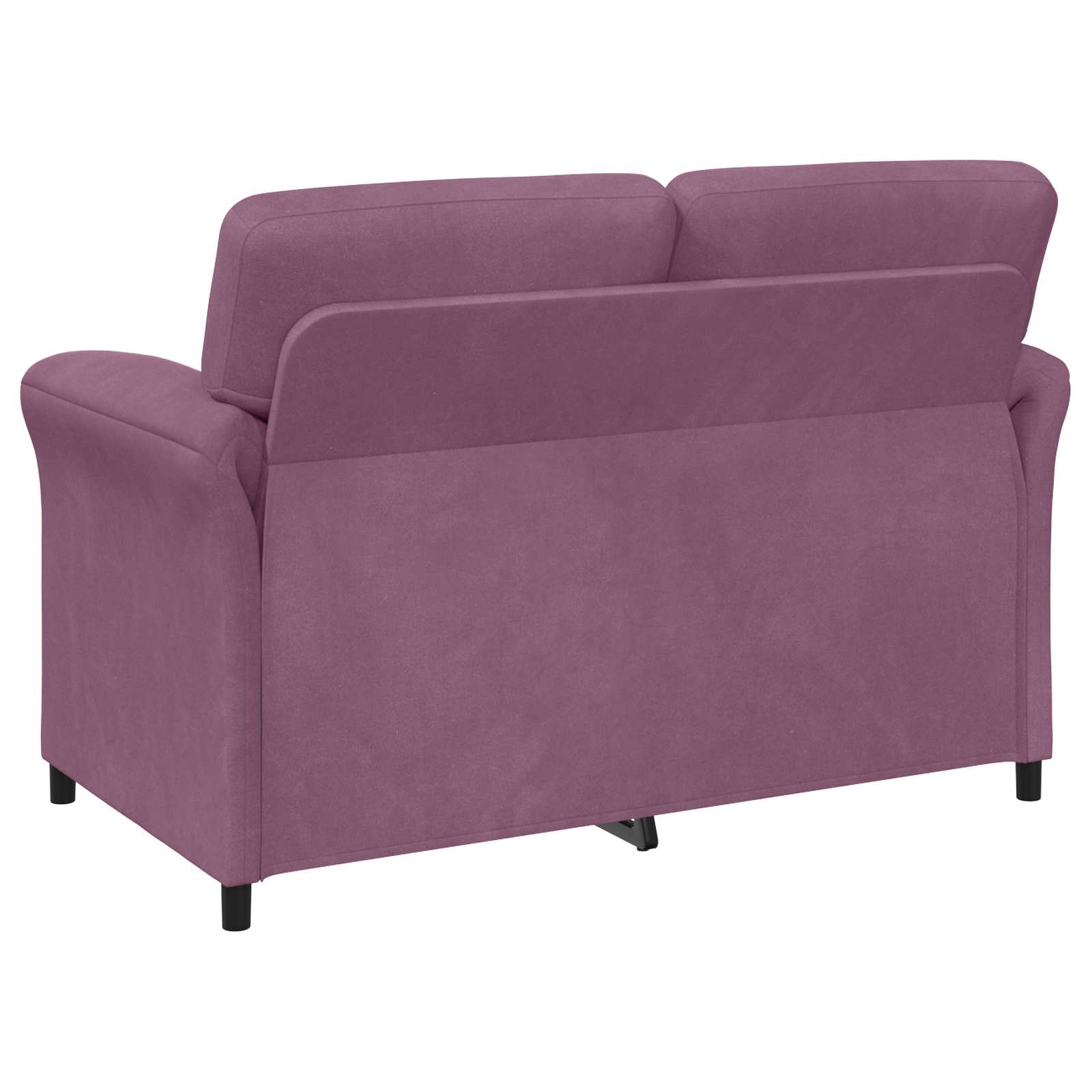 2-Zits Sofa Paars 138 x 83 x 95 cm Fluweel