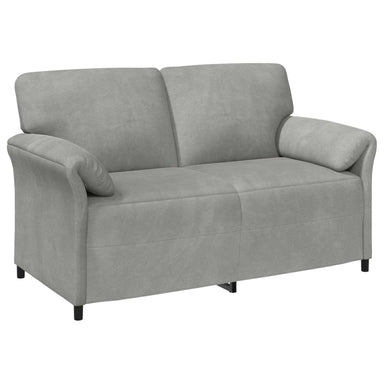 2-Zits Sofa Lichtgrijs 158 x 83 x 95 cm Fluweel