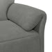 2-Zits Sofa Donkergrijs 158 x 83 x 95 cm Fluweel