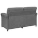 2-Zits Sofa Donkergrijs 158 x 83 x 95 cm Fluweel