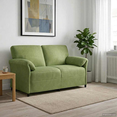 2-Zits Sofa Lichtgroen 158 x 83 x 95 cm Fluweel