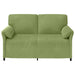 2-Zits Sofa Lichtgroen 158 x 83 x 95 cm Fluweel