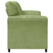 2-Zits Sofa Lichtgroen 158 x 83 x 95 cm Fluweel