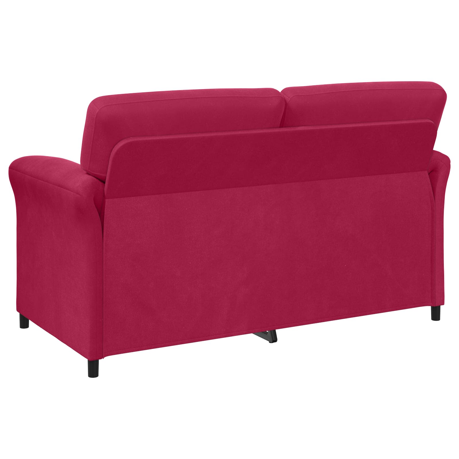 2-Zits Sofa Wijnrood 158 x 83 x 95 cm Fluweel