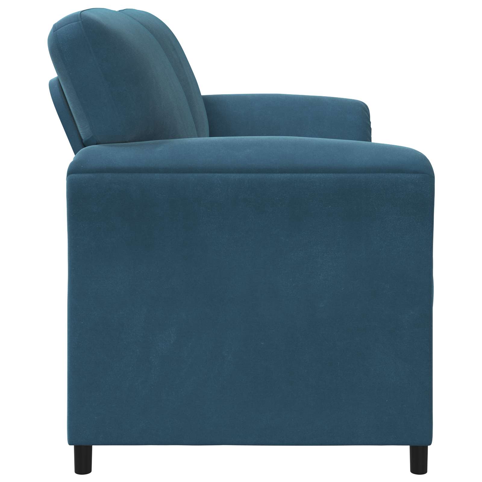 2-Zits Sofa Blauw 158 x 83 x 95 cm Fluweel
