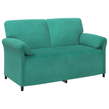2-Zits Sofa Turquoise 158 x 83 x 95 cm Fluweel