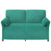 2-Zits Sofa Turquoise 158 x 83 x 95 cm Fluweel