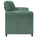 2-Zits Sofa Zeegroen 158 x 83 x 95 cm Fluweel
