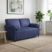 2-Zits Sofa Politieblauw 158 x 83 x 95 cm Fluweel