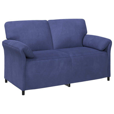 2-Zits Sofa Politieblauw 158 x 83 x 95 cm Fluweel