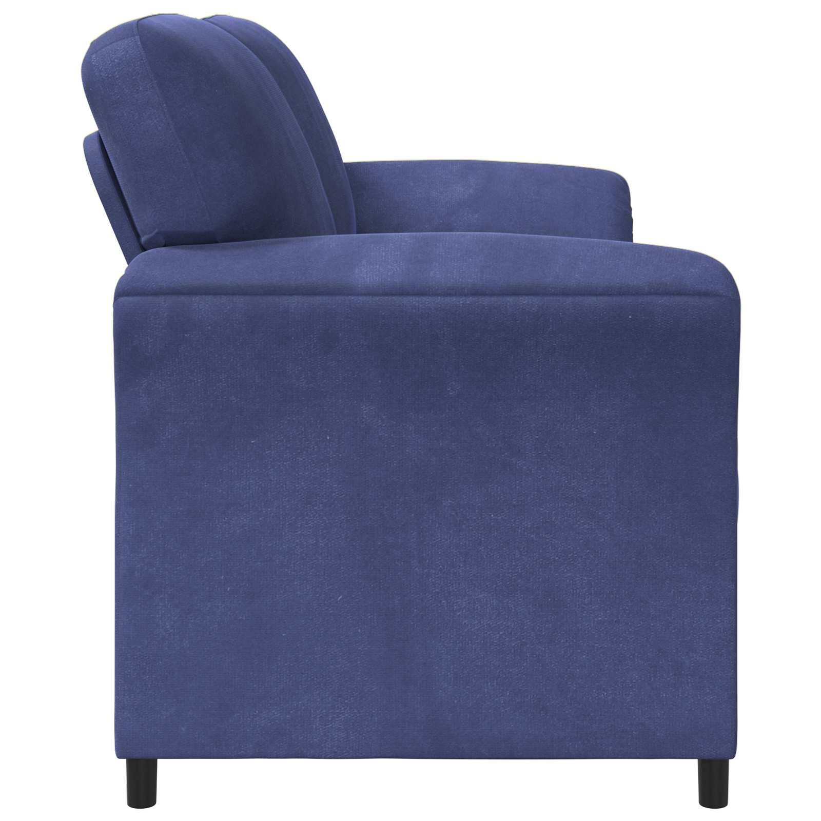 2-Zits Sofa Politieblauw 158 x 83 x 95 cm Fluweel