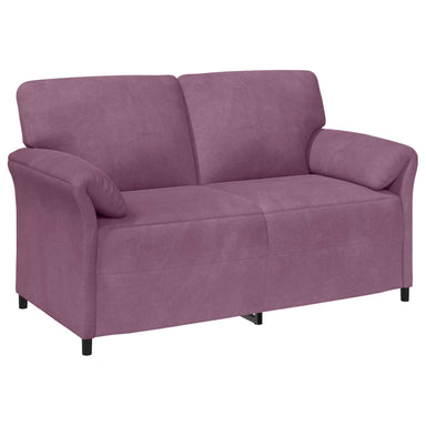 2-Zits Sofa Paars 158 x 83 x 95 cm Fluweel
