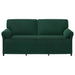 3-Zits Bank Donkergroen 198 x 83 x 95 cm Fluweel