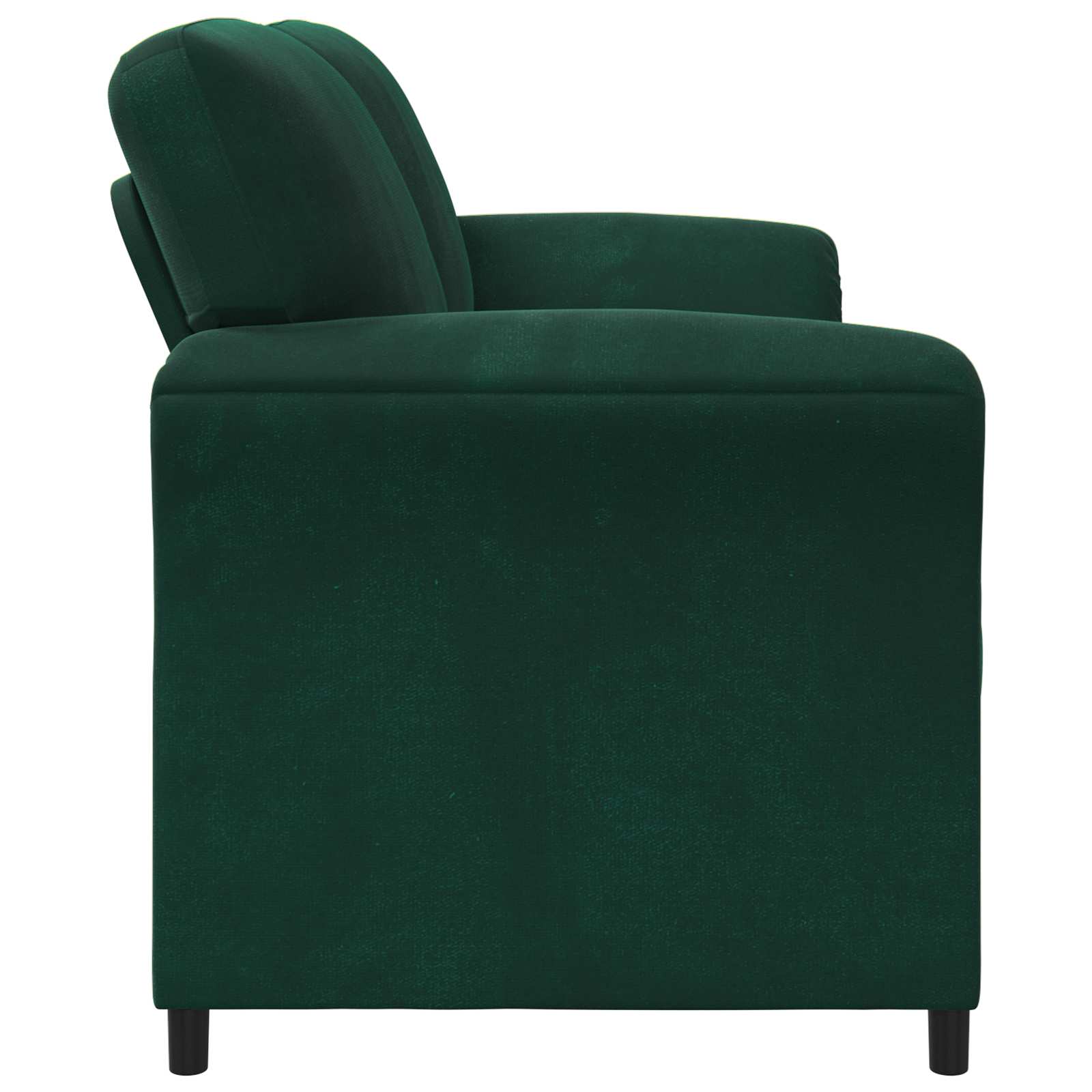 3-Zits Bank Donkergroen 198 x 83 x 95 cm Fluweel