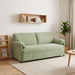 3-Zits Bank Lichtgroen 198 x 83 x 95 cm Fluweel