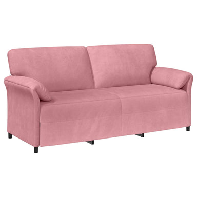 3-Zits Bank Roze 198 x 83 x 95 cm Fluweel