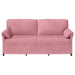 3-Zits Bank Roze 198 x 83 x 95 cm Fluweel