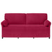 3-Zits Bank Wijnrood 198 x 83 x 95 cm Fluweel