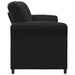 3-Zits Bank Zwart 198 x 83 x 95 cm Fluweel