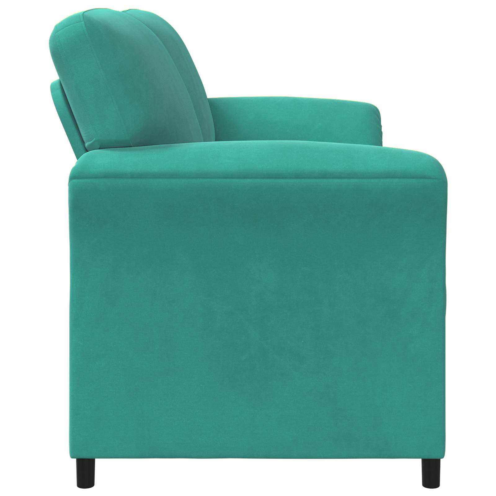 3-Zits Bank Turquoise 198 x 83 x 95 cm Fluweel