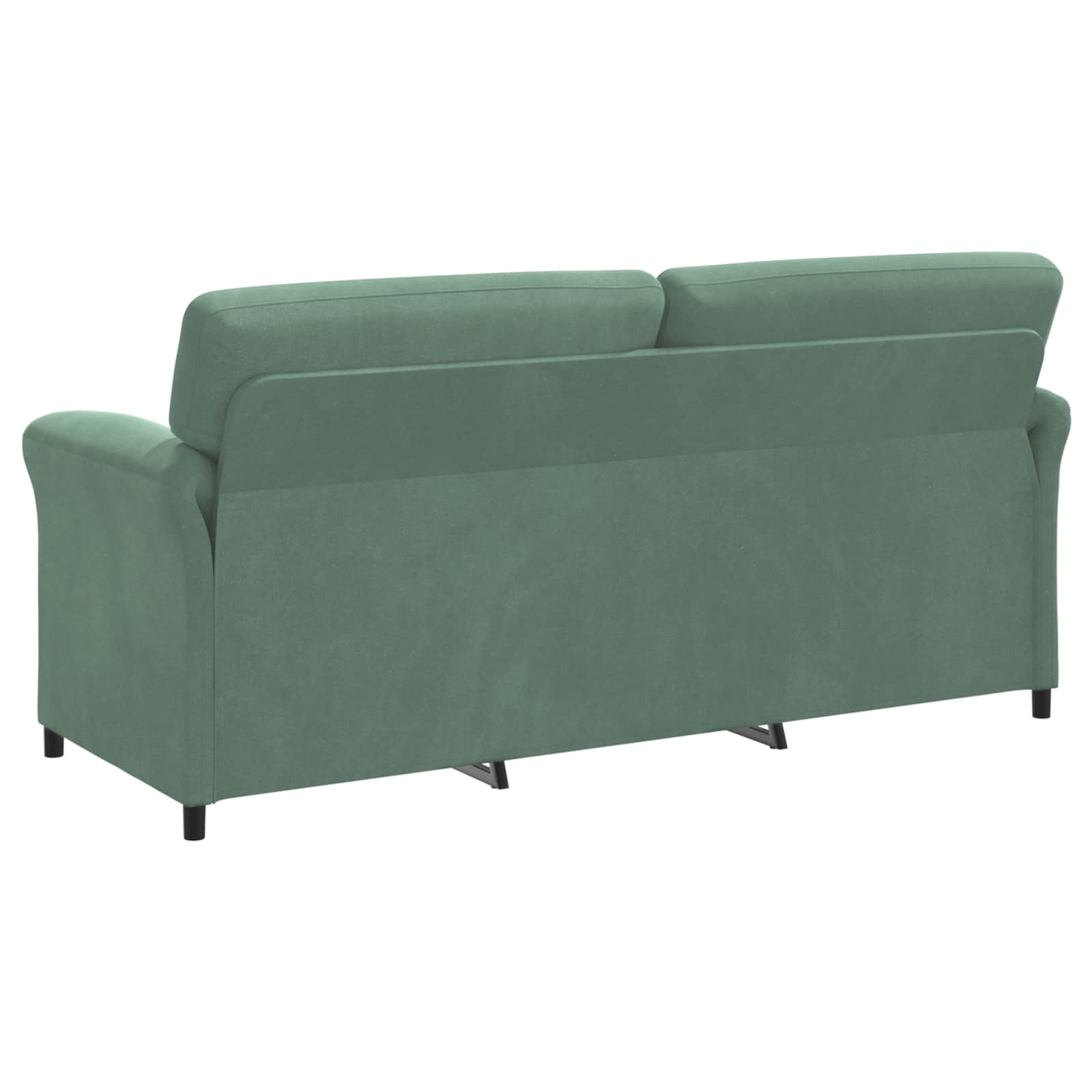 3-Zits Bank Zeegroen 198 x 83 x 95 cm Fluweel