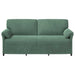 3-Zits Bank Zeegroen 198 x 83 x 95 cm Fluweel