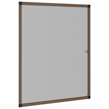 Insectenscherm voor ramen Bruin 120 x 140 cm
