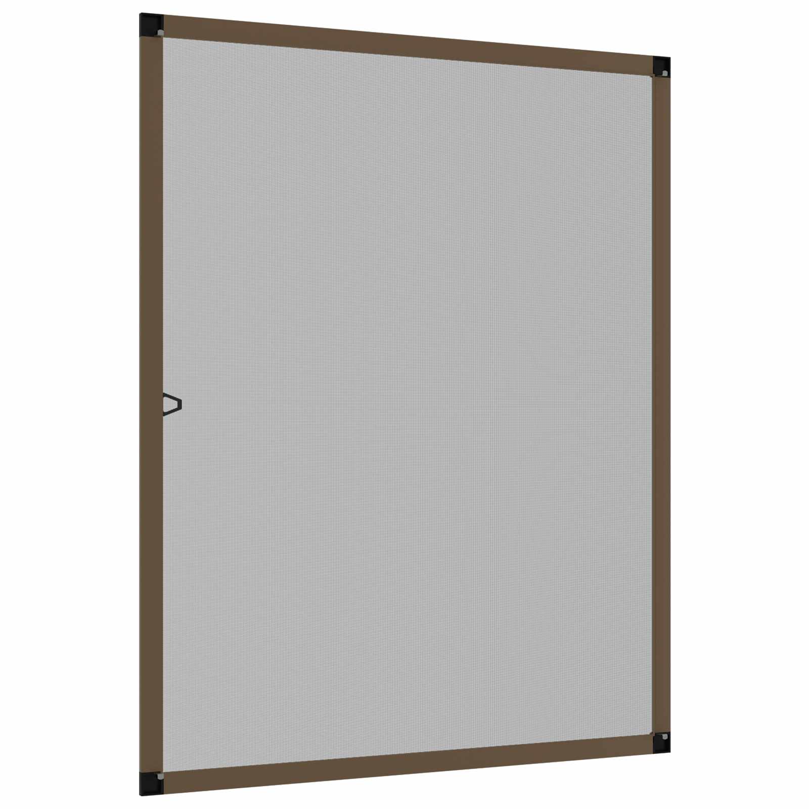 Insectenscherm voor ramen Bruin 130 x 150 cm