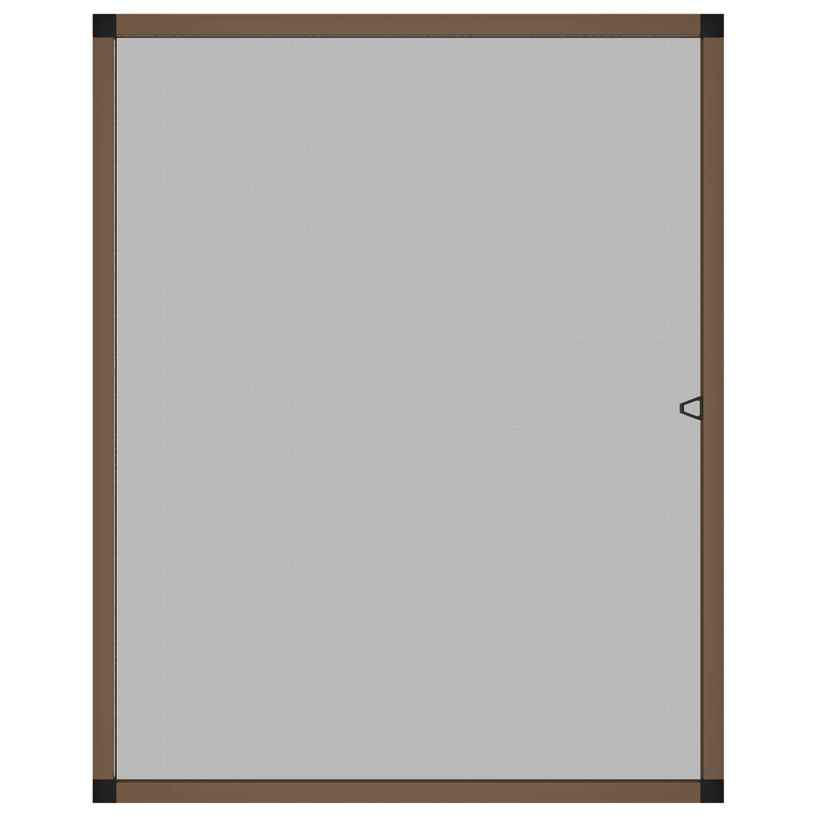 Insectenscherm voor ramen Bruin 130 x 150 cm