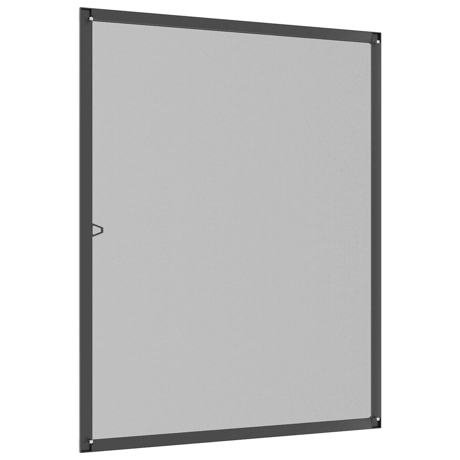 Insectenscherm voor ramen Anthraciet 130 x 150 cm